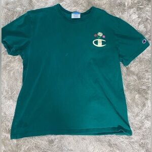 Green Champion T-Shirt Large